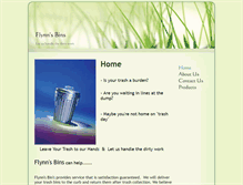 Tablet Screenshot of flynnsbins.com